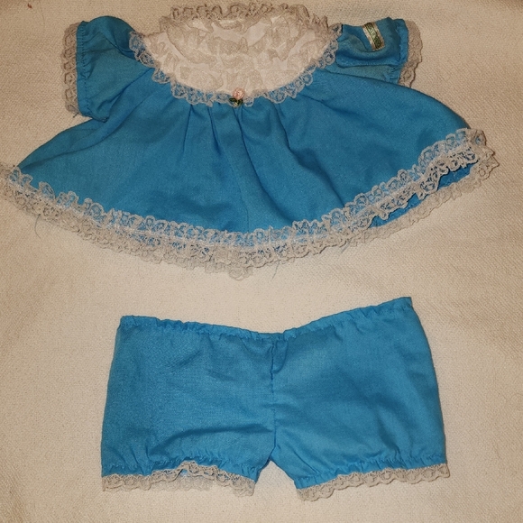 Cabbage Patch Frilly A-Line Dress W Bloomers Outfit - Picture 4 of 4